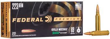 FEDERAL GOLD MEDAL 223 REM FEDERAL GOLD MEDAL 223 REM