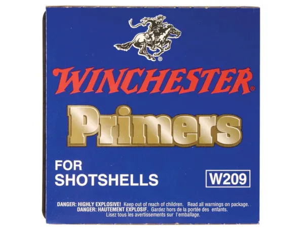 Winchester Primers #209 Shotshell Winchester Primers #209 Shotshell