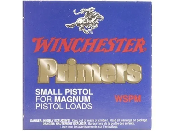 Winchester Small Pistol Magnum Primers Winchester Small Pistol Magnum Primers